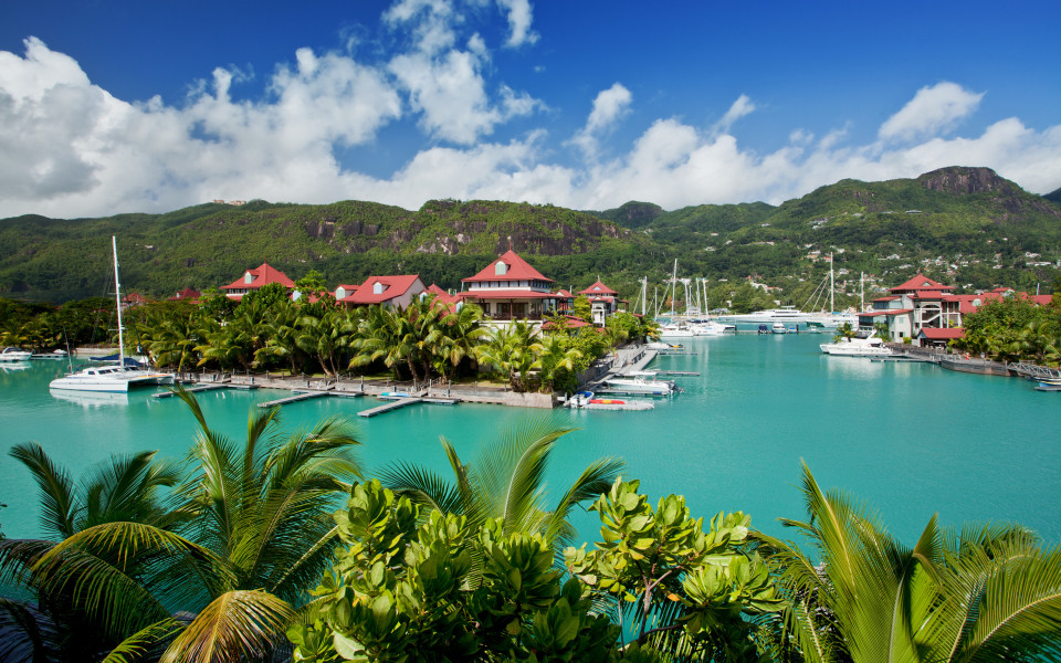 Hauptinsel der Seychellen Mah&eacute;